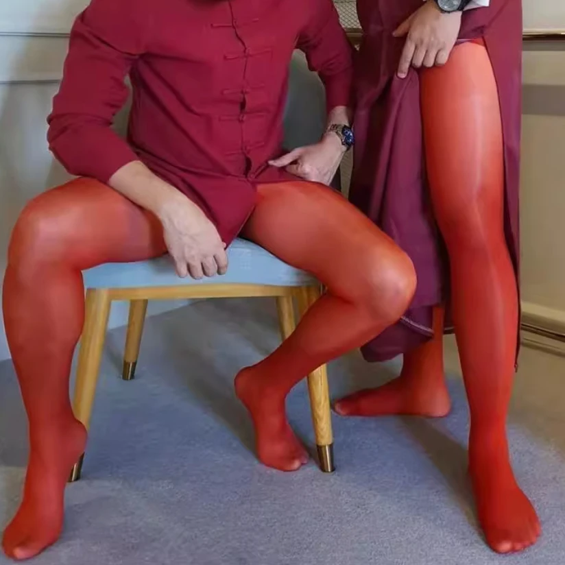 Sissy Oil Gloss Red Mens Tights Sexy Transparent Silk Bodystockings Male Erotic Soft Pantyhose Fetish Gentleman Underwear
Sissy Oil Gloss Red Mens Tights Sexy Transparent Silk Bodystockings Male Erotic Soft Pantyhose Fetish Gentleman Underwear