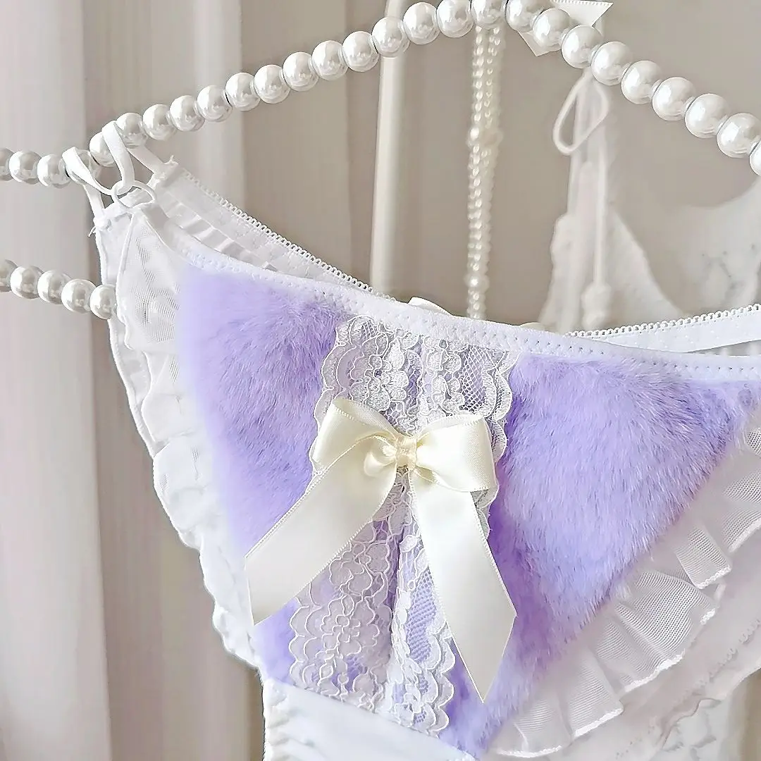 Kawayi пушистые трусики с галстуком-бабочкой, кружевные трусы с низкой талией и рюшами, эротическое белье, милое нижнее белье для мальчиков, переодевание
Kawayi пушистые трусики с галстуком-бабочкой, кружевные трусы с низкой талией и рюшами, эротическое белье, милое нижнее белье для мальчиков, переодевание