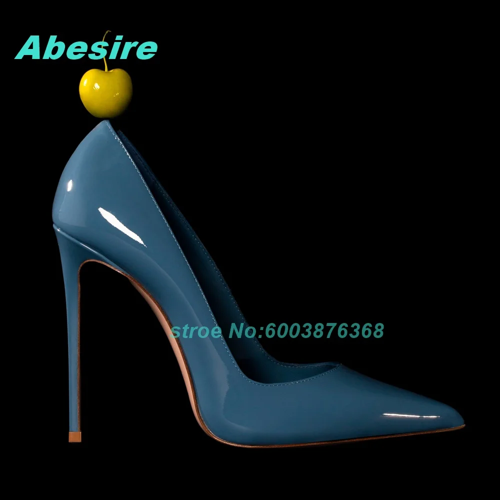 Sky Blue Patent-Leather Pointed Toe Pumps Stiletto Heels Slip-On Shoes for Women Elegant Y2K Daily Date Party Office Shoes
Sky Blue Patent-Leather Pointed Toe Pumps Stiletto Heels Slip-On Shoes for Women Elegant Y2K Daily Date Party Office Shoes