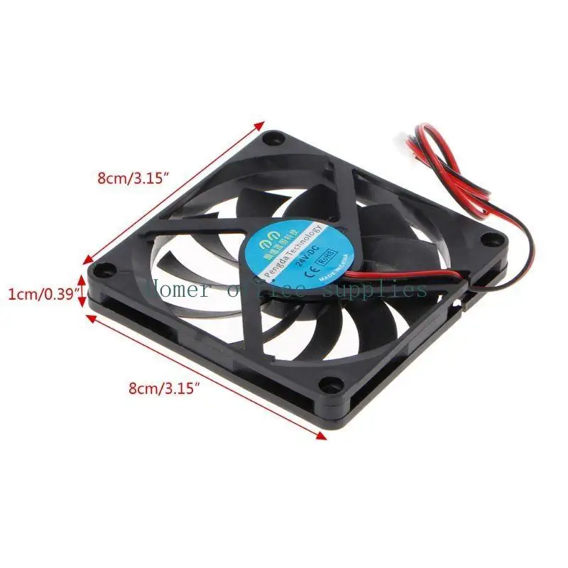 K43B CPU Cooling Fans for DC 24V 2Pin USB Connector PC Heatsink Exhaust Cooling Fan for DC Brushless Quiet for PC Computer
K43B CPU Cooling Fans for DC 24V 2Pin USB Connector PC Heatsink Exhaust Cooling Fan for DC Brushless Quiet for PC Computer
