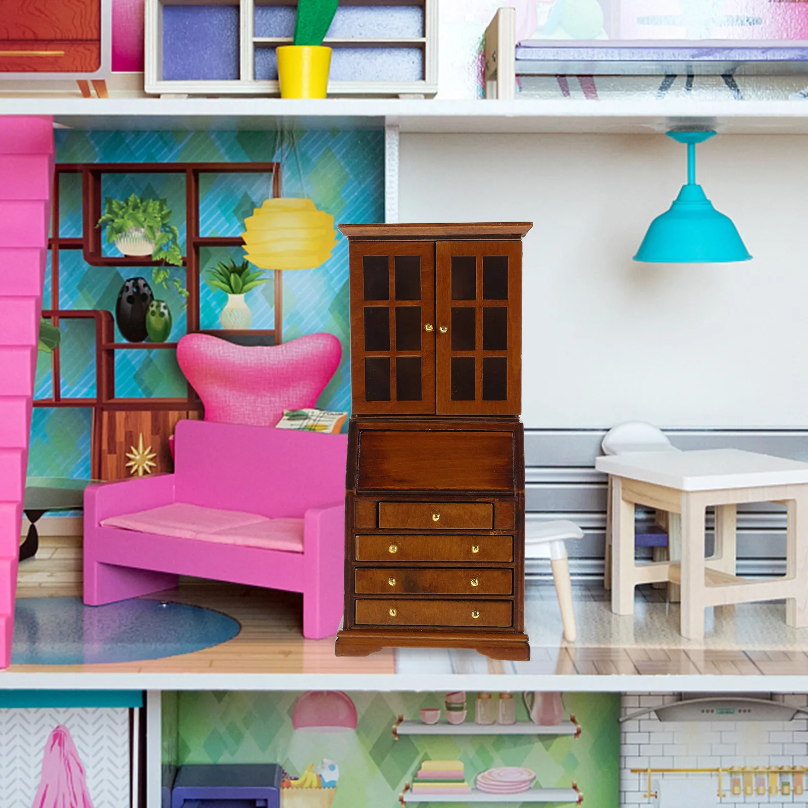 Mini Cupboard Miniature Cabinet Wooden Small Storage Cabinet Decoration for Tiny House Furniture Miniature Living Room Bedroom
Mini Cupboard Miniature Cabinet Wooden Small Storage Cabinet Decoration for Tiny House Furniture Miniature Living Room Bedroom