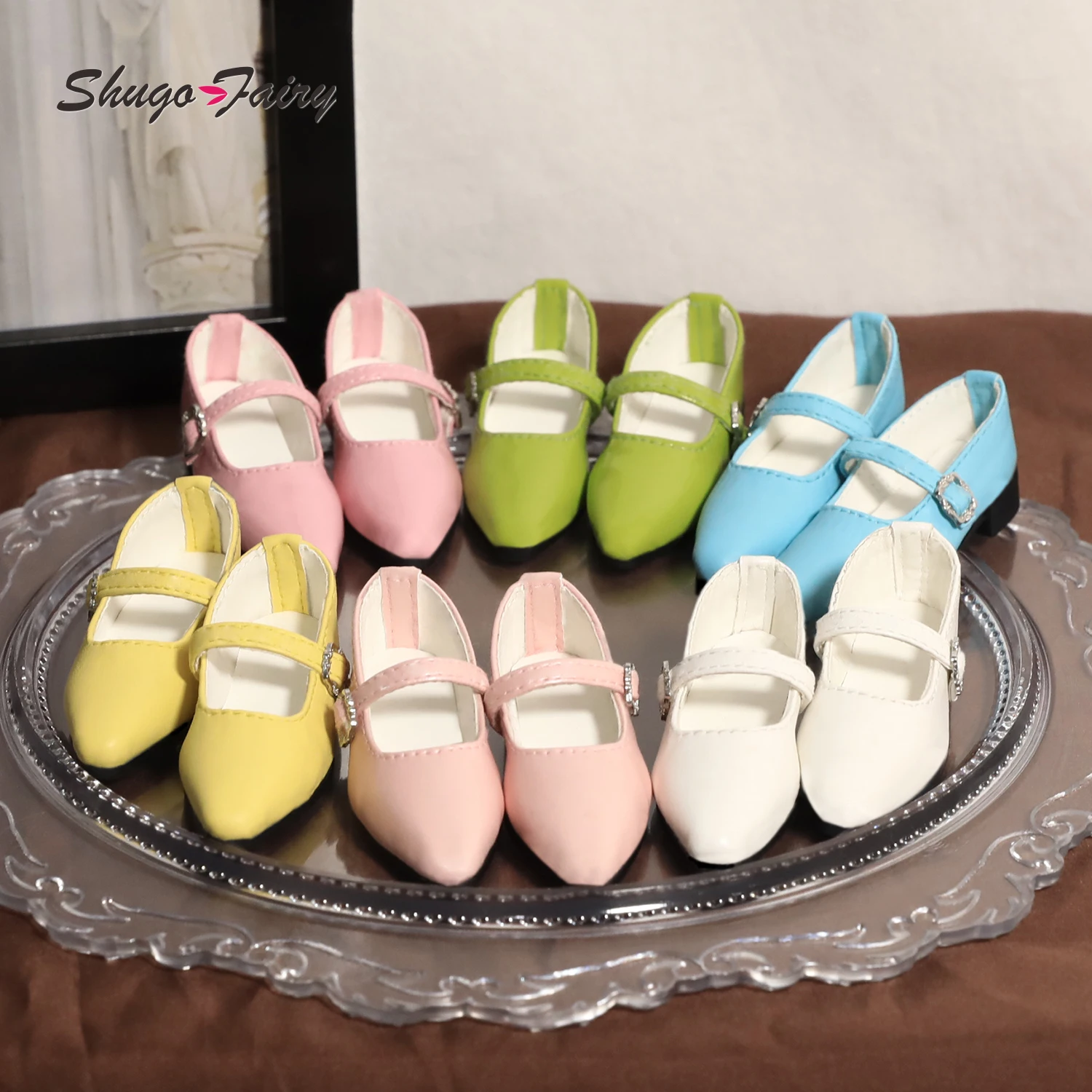 Shugafairy BJD Shoes 1/4 WX4-439A Multi-Color Classic Shoes for Luts MSD Handmade Doll Accessories
Shugafairy BJD Shoes 1/4 WX4-439A Multi-Color Classic Shoes for Luts MSD Handmade Doll Accessories