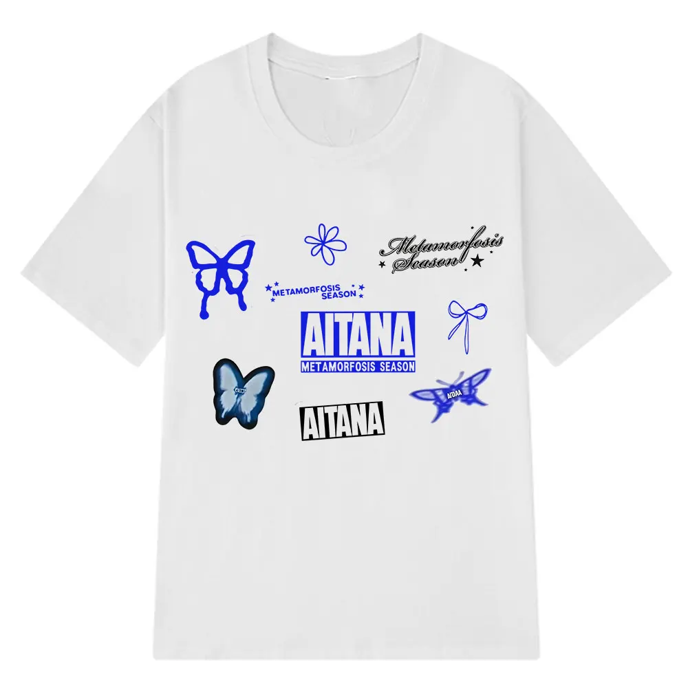 Футболка с рисунком Singer Aitana для мужчин и женщин, модные хлопковые футболки, летние свободные повседневные футболки с короткими рукавами из 100% хлопка, подарки для фанатов
Футболка с рисунком Singer Aitana для мужчин и женщин, модные хлопковые футболки, летние свободные повседневные футболки с короткими рукавами из 100% хлопка, подарки для фанатов