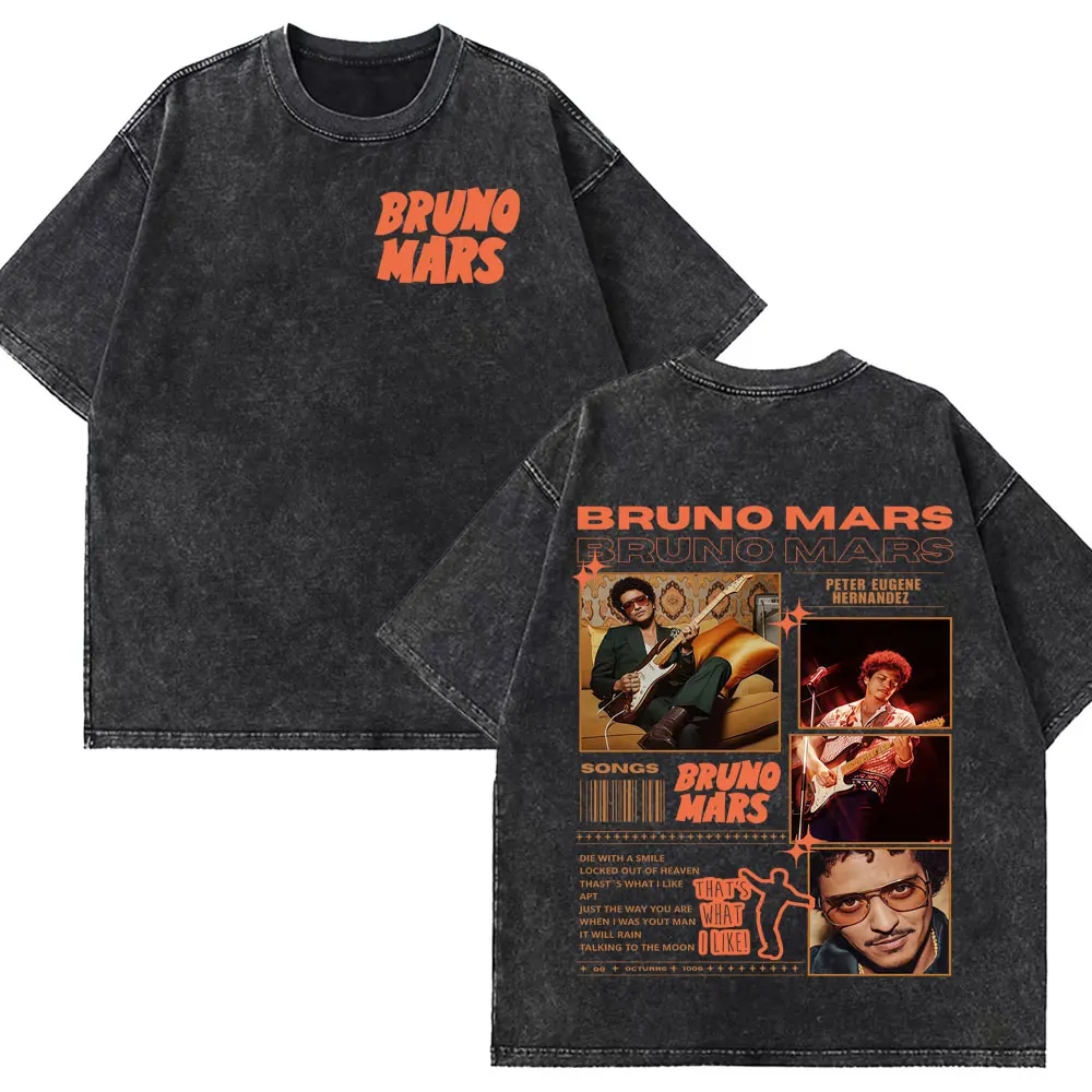 Мужская футболка с принтом в стиле рэпера Бруно Марса 2026, винтажная, с эффектом потертости, повседневная, с круглым вырезом, высокого качества, с коротким рукавом, уличная мода
Мужская футболка с принтом в стиле рэпера Бруно Марса 2026, винтажная, с эффектом потертости, повседневная, с круглым вырезом, высокого качества, с коротким рукавом, уличная мода