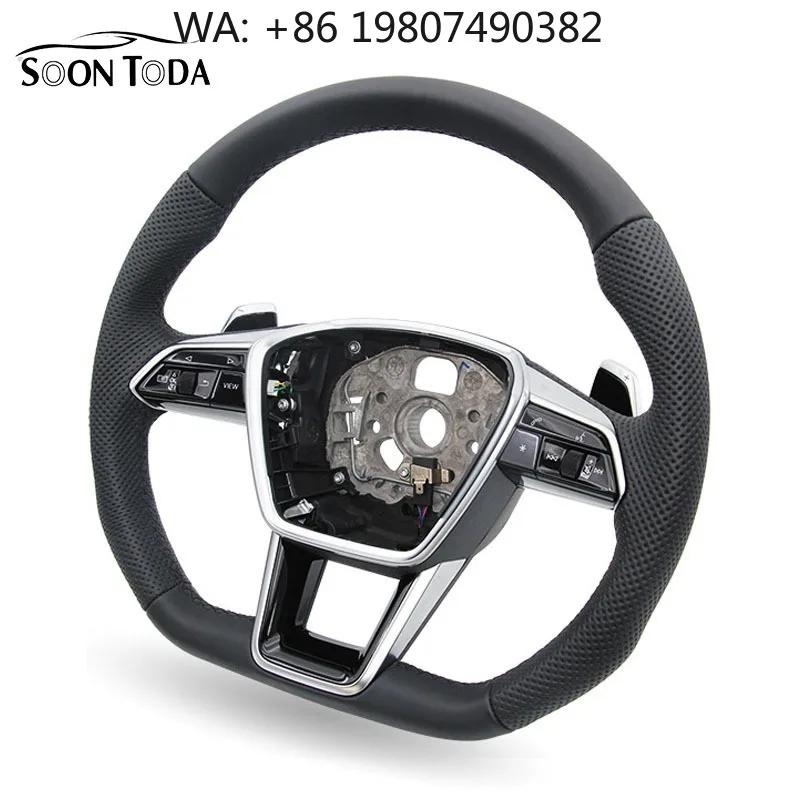 Carbon Fiber Leather Composite Sport Steering Wheel Custom Wrap Aftermarket Refit Replacement For Mid-size Popular Sport Luxury
Carbon Fiber Leather Composite Sport Steering Wheel Custom Wrap Aftermarket Refit Replacement For Mid-size Popular Sport Luxury