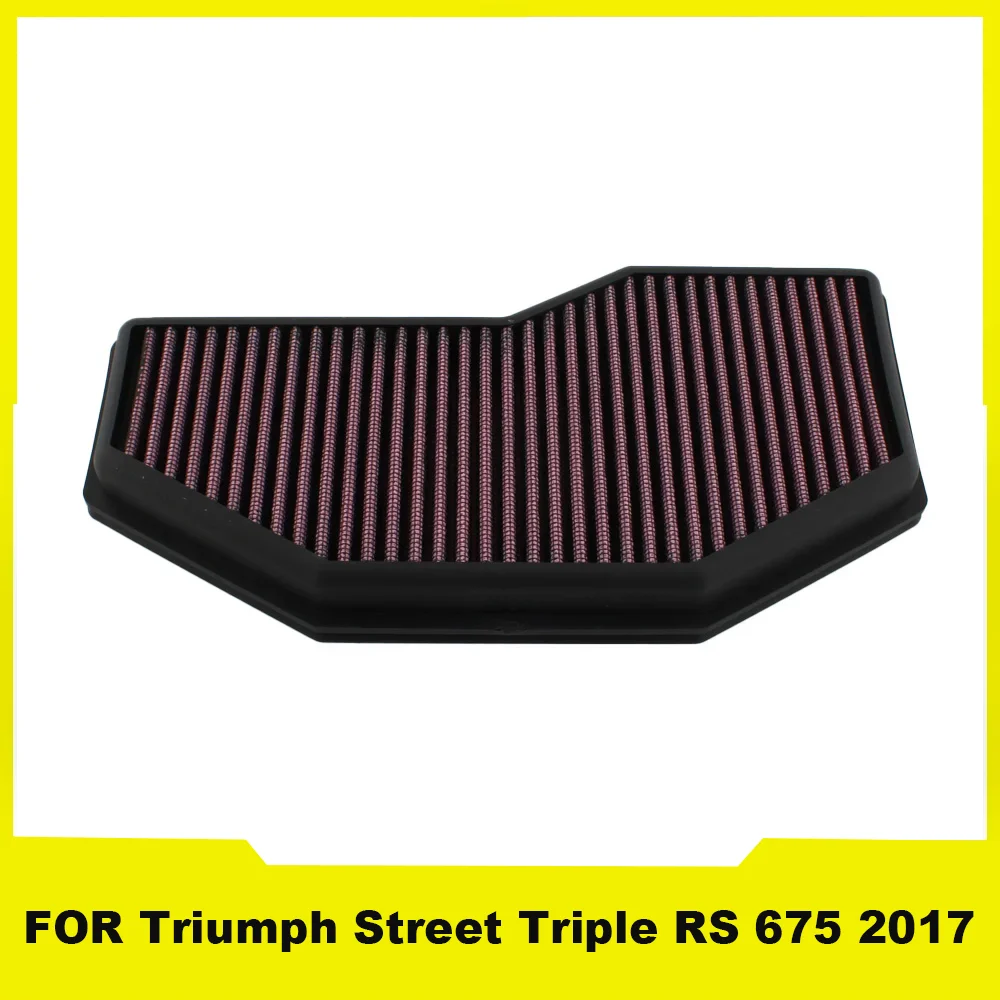 Высокопроизводительный воздушный фильтр для мотоцикла, система очистки воздуха, детали и элементы для Triumph Speed Triple S R RS 1050 RS 675 2017
Высокопроизводительный воздушный фильтр для мотоцикла, система очистки воздуха, детали и элементы для Triumph Speed Triple S R RS 1050 RS 675 2017