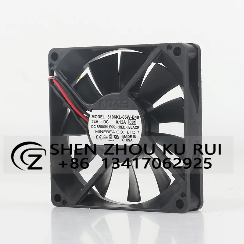 Корпусный вентилятор с двумя шарикоподшипниками для NMB 3106KL-05W-B40 80X80X15MM 24 В 0,12A 8015 Инверторный вентилятор охлаждения машины промышленного управления
Корпусный вентилятор с двумя шарикоподшипниками для NMB 3106KL-05W-B40 80X80X15MM 24 В 0,12A 8015 Инверторный вентилятор охлаждения машины промышленного управления