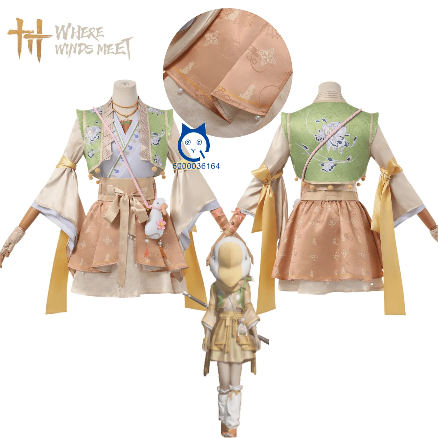 New Game Where Winds Meet Cosplay Traditional Costume Anime Role Playing Cute Clothes for Women Comic Con Halloween Party Suit
New Game Where Winds Meet Cosplay Traditional Costume Anime Role Playing Cute Clothes for Women Comic Con Halloween Party Suit