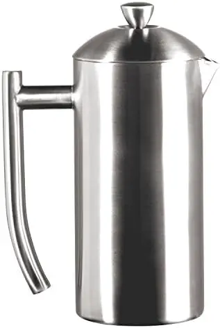 Double-Walled Stainl-Steel French Pr Coffee Maker in Frustration Free Packaging, Polished, 17 Ounces
Double-Walled Stainl-Steel French Pr Coffee Maker in Frustration Free Packaging, Polished, 17 Ounces