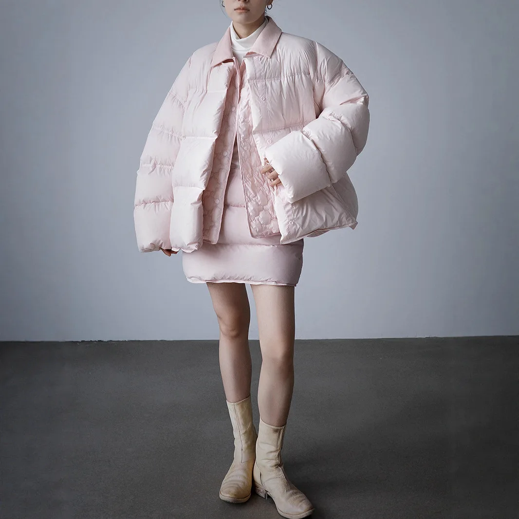 Gagarich японский осенне-зимний арт-ретро модный длинный пуховик с круглым вырезом теплая удобная куртка женский топ
Gagarich японский осенне-зимний арт-ретро модный длинный пуховик с круглым вырезом теплая удобная куртка женский топ