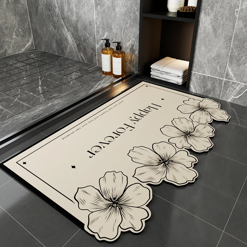 1 Pc Light Luxury Bathroom Diatom Bathroom Absorbent Non-slip Mat Home Bathroom Stain-resistant Quick-drying Foot Mat
1 Pc Light Luxury Bathroom Diatom Bathroom Absorbent Non-slip Mat Home Bathroom Stain-resistant Quick-drying Foot Mat
