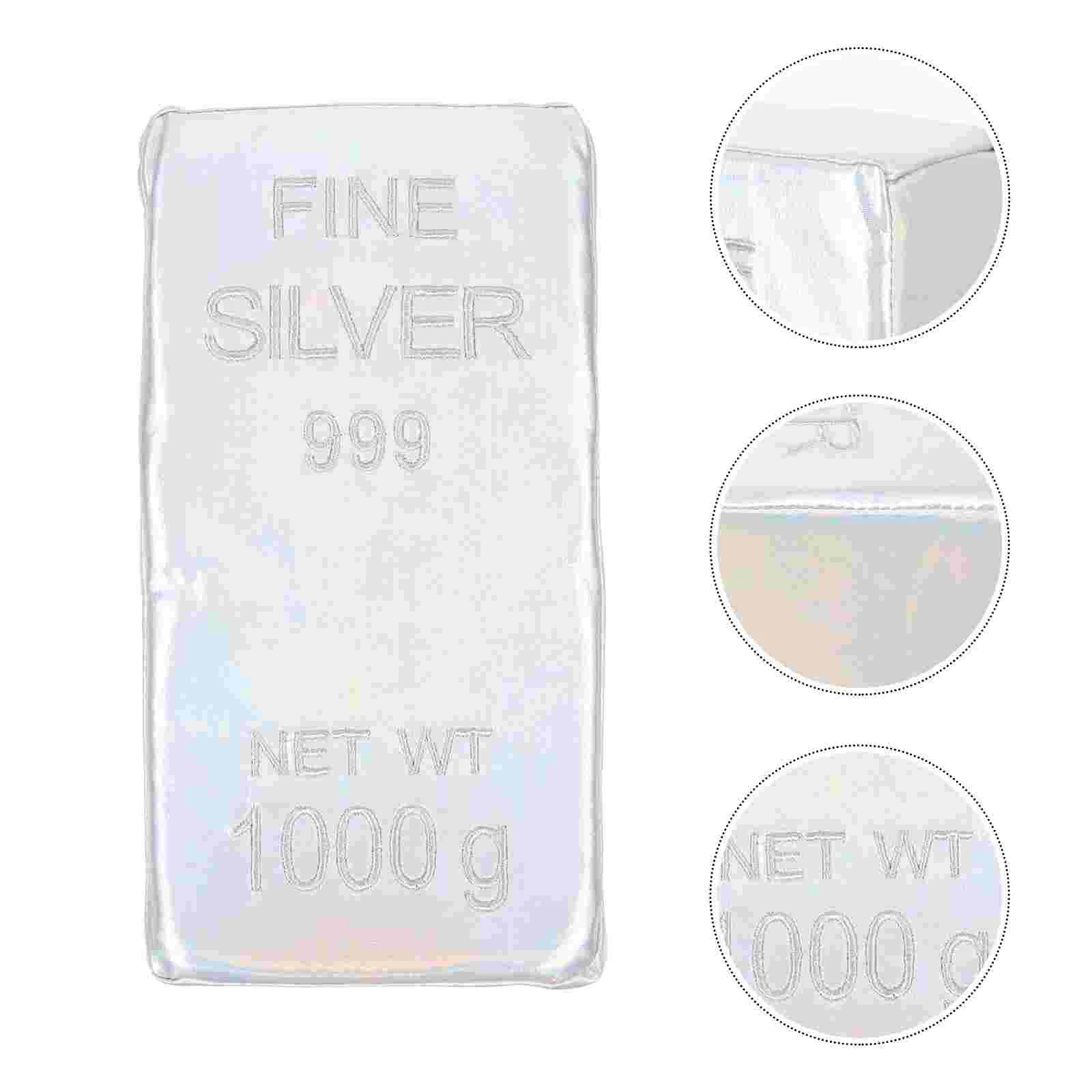 Gold Bar Simulated Brick Prank Animal Kids Cognitive Toys Fake Silver Supple Models Child
Gold Bar Simulated Brick Prank Animal Kids Cognitive Toys Fake Silver Supple Models Child
