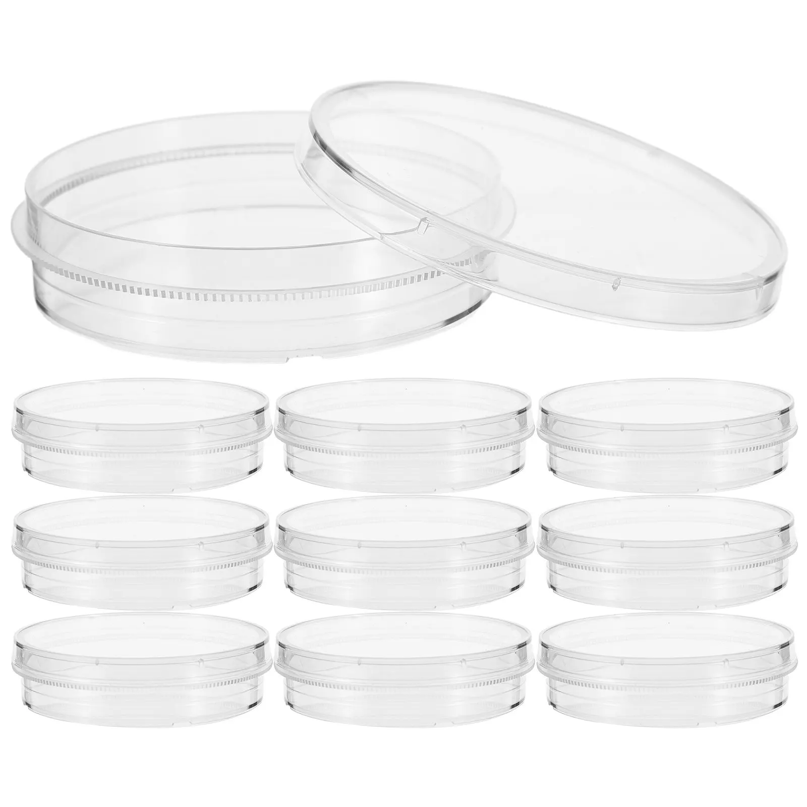 10Pcs Cell Culture Petri Dish Plastic Transparent 60Mm Clear Lab Science Experiment Microbiology Culture Dishes with Lid
10Pcs Cell Culture Petri Dish Plastic Transparent 60Mm Clear Lab Science Experiment Microbiology Culture Dishes with Lid