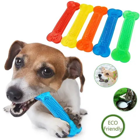 Dog Toys Pet Molar Tooth Cleaner Brushing Stick trainging Dog Chew Toy Dogs Toothbrush Doggy Puppy Dental Care Dog Pet Puppies