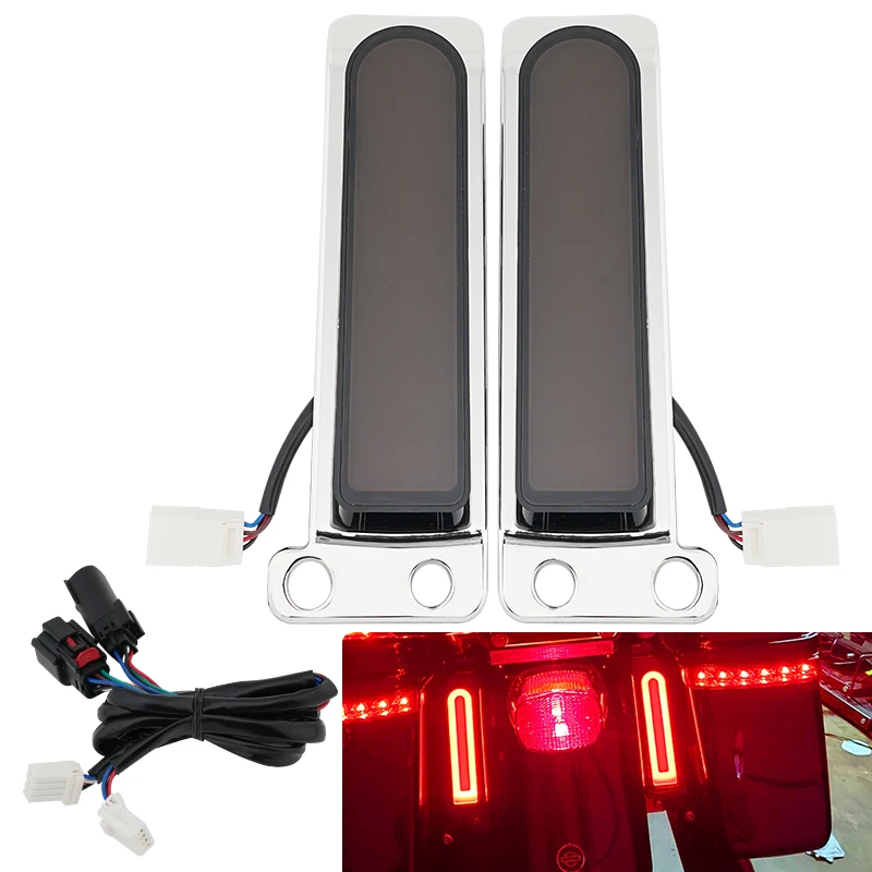 Motorcycle Rear Saddlebag Gap Light Turn Brake LED Signal Lamp For Harley Touring Electra Road Glide FLHTK FLTRU FLHR 14-Up
Motorcycle Rear Saddlebag Gap Light Turn Brake LED Signal Lamp For Harley Touring Electra Road Glide FLHTK FLTRU FLHR 14-Up