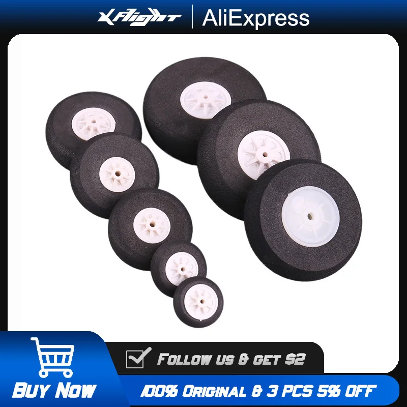 25-70mm EVA Foam Wheels for RC Airplane Landing Gear Durable Shock Absorbing Tires Accessories
25-70mm EVA Foam Wheels for RC Airplane Landing Gear Durable Shock Absorbing Tires Accessories