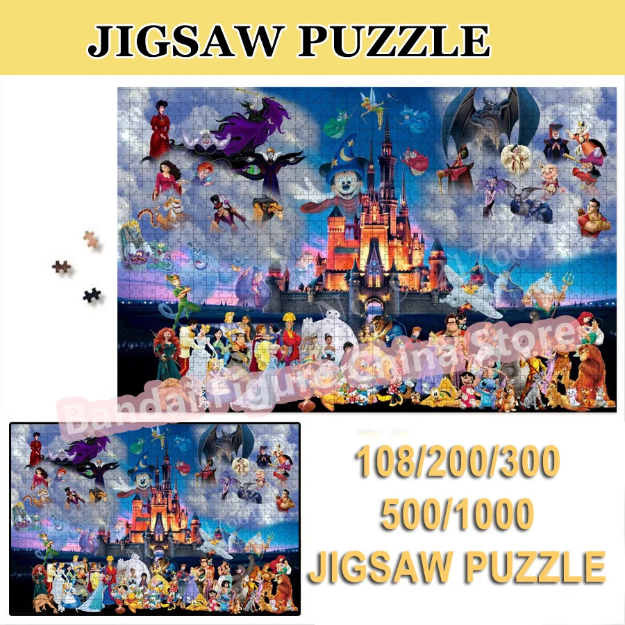 Disney Family Puzzles 108/200/300/500/1000 Pieces Pieces Adults Diy Puzzle Model Assembled Educational Jigsaw Puzzle Toys
Disney Family Puzzles 108/200/300/500/1000 Pieces Pieces Adults Diy Puzzle Model Assembled Educational Jigsaw Puzzle Toys