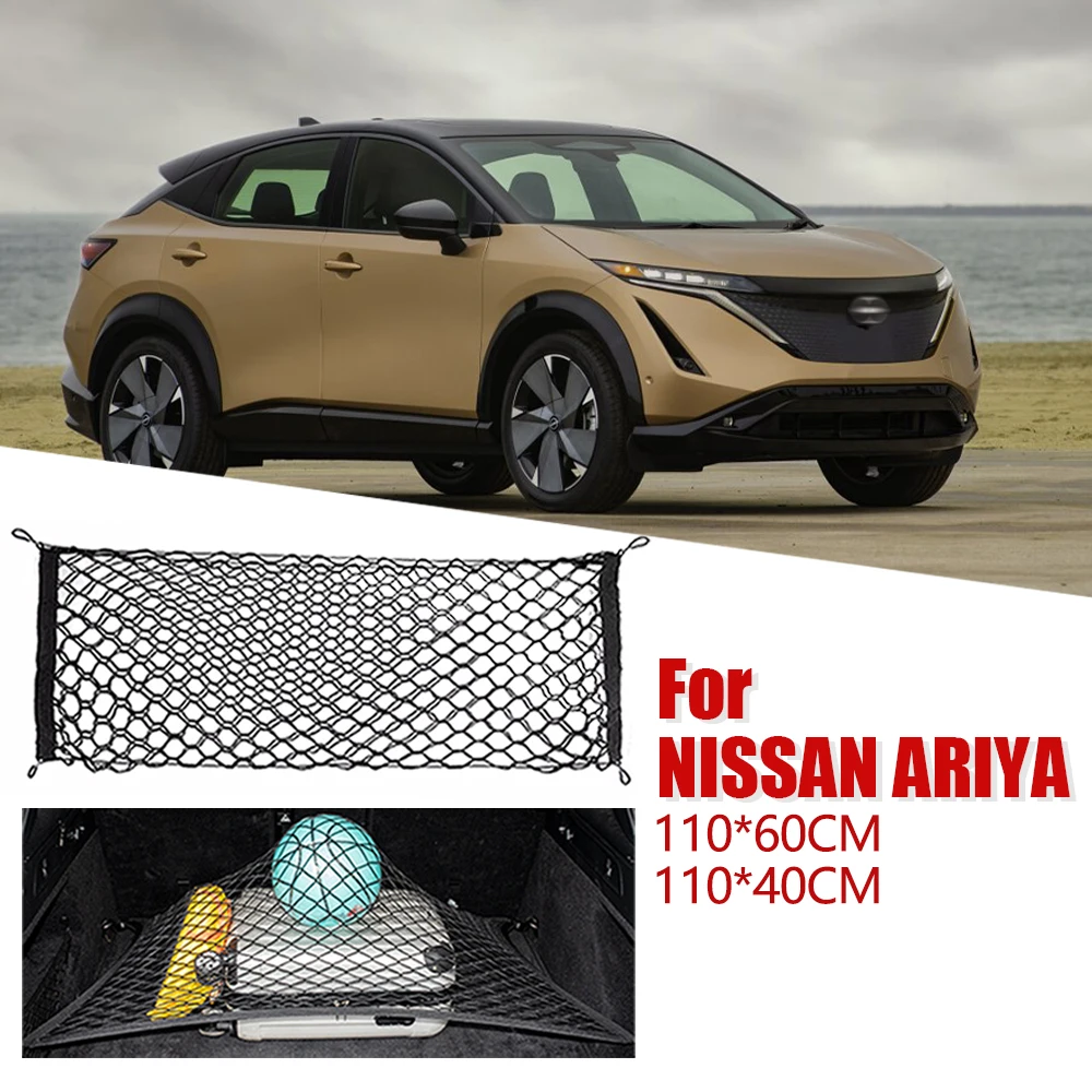 For Nissan Ariya Trunk Storage Net Pocket Cargo Organizer Fixed Net Elasticity Includes Mounting Hook Auto Accessories
For Nissan Ariya Trunk Storage Net Pocket Cargo Organizer Fixed Net Elasticity Includes Mounting Hook Auto Accessories