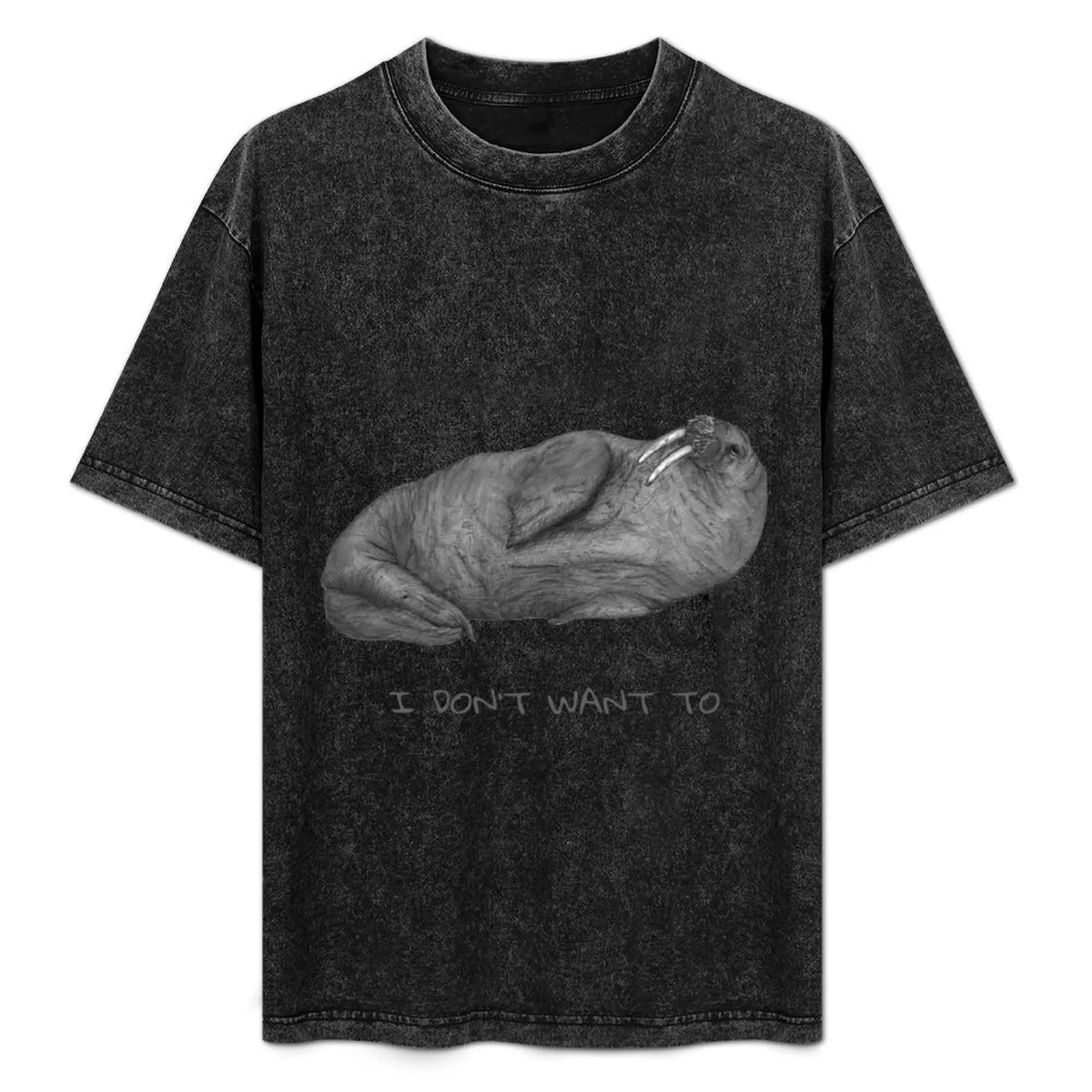 I Don't Want To Lazy Walrus T-Shirt Big Size Crew Neck T-Shirt
I Don't Want To Lazy Walrus T-Shirt Big Size Crew Neck T-Shirt