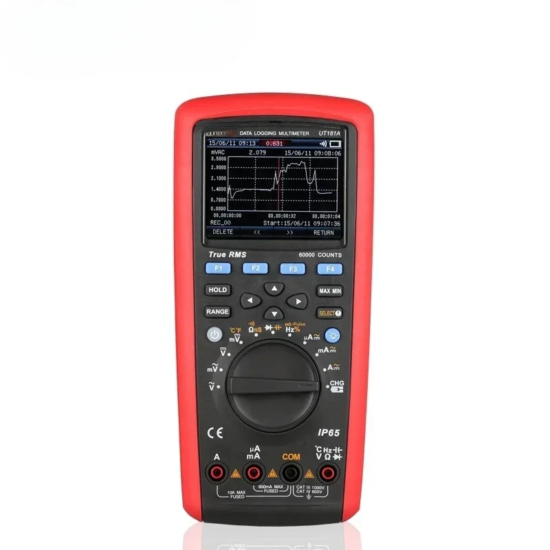 UT181A Digital Multimeter Dual Multi Meter Temperature Measurement Avometer Circuit Tester With Data Recording Function
UT181A Digital Multimeter Dual Multi Meter Temperature Measurement Avometer Circuit Tester With Data Recording Function