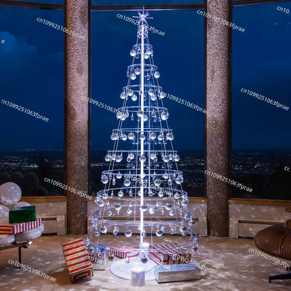 Scene arrangement Background light Decorative ornament Electric rotating foldable crystal luminous Christmas tree
Scene arrangement Background light Decorative ornament Electric rotating foldable crystal luminous Christmas tree