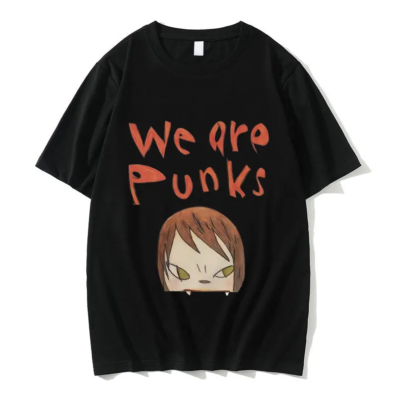 Yoshitomo Nara We Are Punks Vampire Baby Футболка с рисунком для мужчин и женщин Повседневная футболка с героями мультфильмов Забавные мужские футболки с короткими рукавами
Yoshitomo Nara We Are Punks Vampire Baby Футболка с рисунком для мужчин и женщин Повседневная футболка с героями мультфильмов Забавные мужские футболки с короткими рукавами