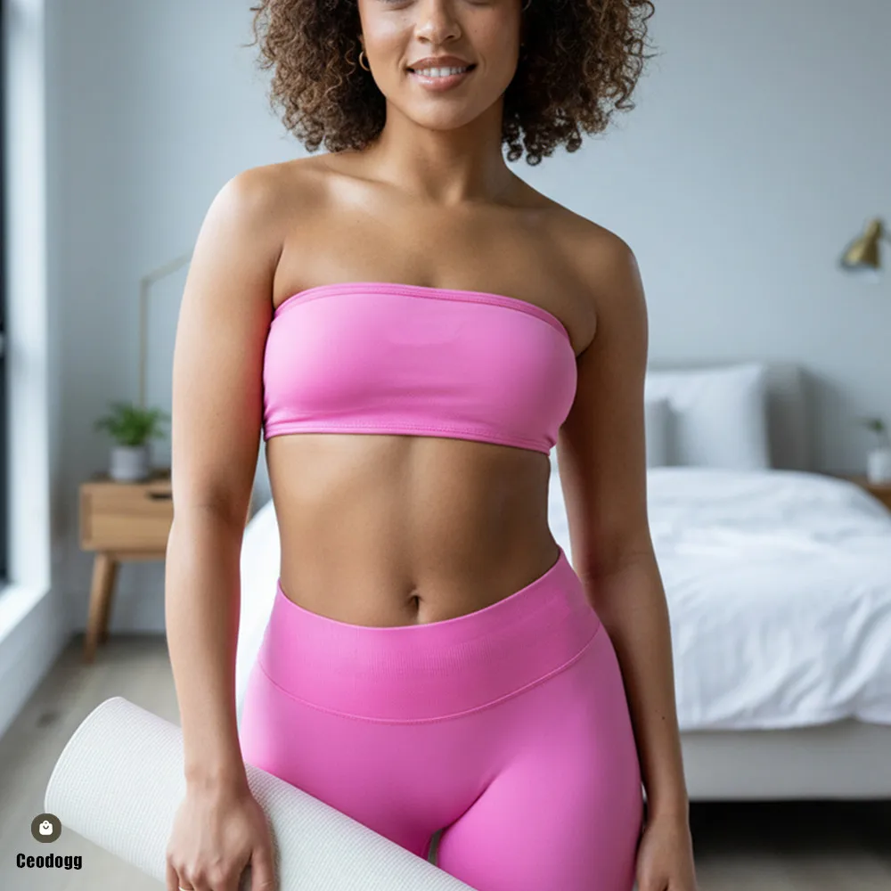 Nologo DDmpact Bandeau Gym Wear Women Sports Bra Pilates Tube Top Workout Sportswear Fitness Underwear Seamless Yoga Tops XP389
Nologo DDmpact Bandeau Gym Wear Women Sports Bra Pilates Tube Top Workout Sportswear Fitness Underwear Seamless Yoga Tops XP389