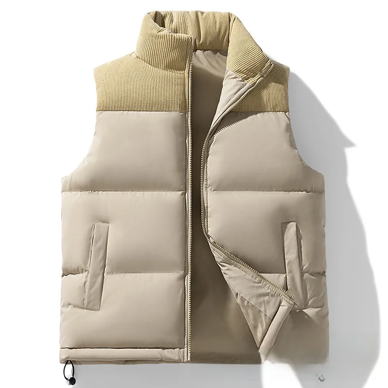 Men's Thiened down Cotton Vest Loose Bread Sle Jaet Autumn Winter Faion Urban Casual round Ne Polyester Nylon Co...
Men's Thiened down Cotton Vest Loose Bread Sle Jaet Autumn Winter Faion Urban Casual round Ne Polyester Nylon Co...