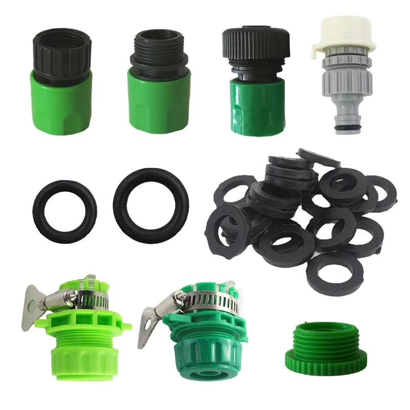 Faucet Quick Connector 3/4" Thread Quick Hose Connector Gasket Fitting Watering Pipe Joint Adapter Garden Irrigation Accessories
Faucet Quick Connector 3/4" Thread Quick Hose Connector Gasket Fitting Watering Pipe Joint Adapter Garden Irrigation Accessories