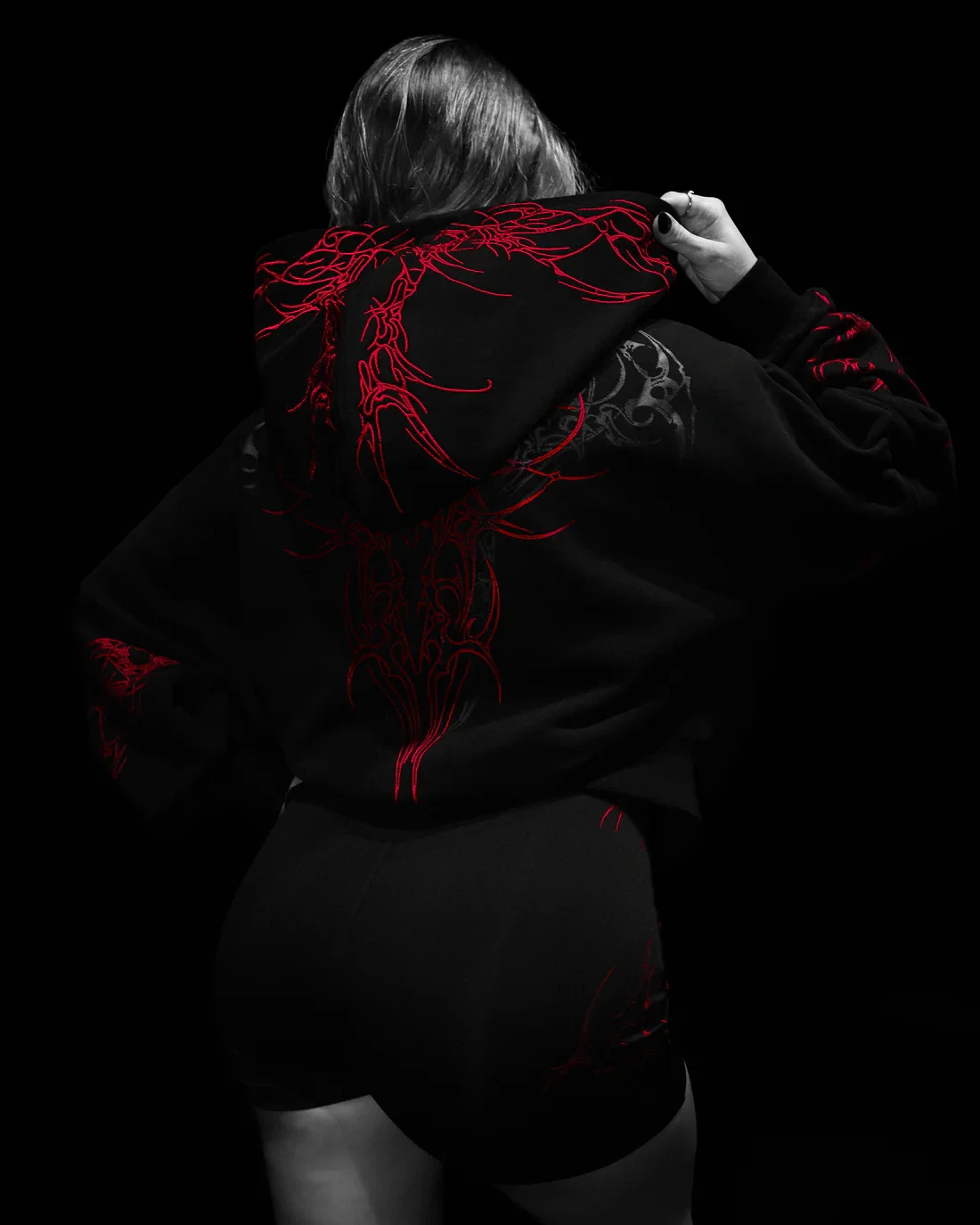 Scarlet Kiss Cropped Hoodie Breathedivinity Zip Up Women Streetwear Vintage Oversized Fleece Loose Fit Casual Top
Scarlet Kiss Cropped Hoodie Breathedivinity Zip Up Women Streetwear Vintage Oversized Fleece Loose Fit Casual Top