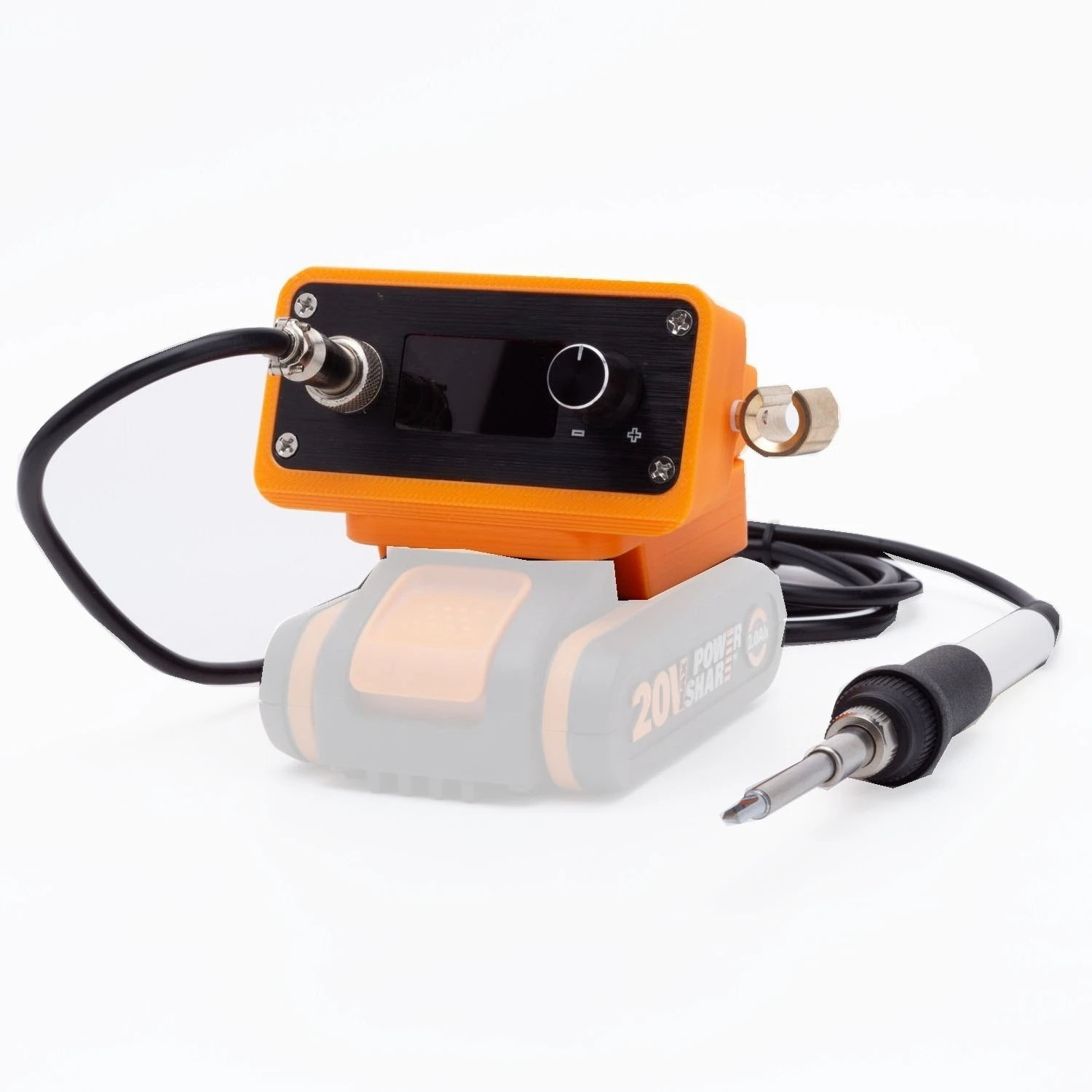 T12- Cordless Soldering Station, For LFor Worx 4PIN 20V Electric Drill Too Li-ion Battery Soldering Iron(Without Battery )
T12- Cordless Soldering Station, For LFor Worx 4PIN 20V Electric Drill Too Li-ion Battery Soldering Iron(Without Battery )