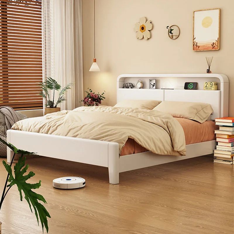 Girls Modern Bed Full Beauty European Space Saving Queen Double Frame Wooden Bed Sleeping Princess Muebles Trendy Furniture
Girls Modern Bed Full Beauty European Space Saving Queen Double Frame Wooden Bed Sleeping Princess Muebles Trendy Furniture