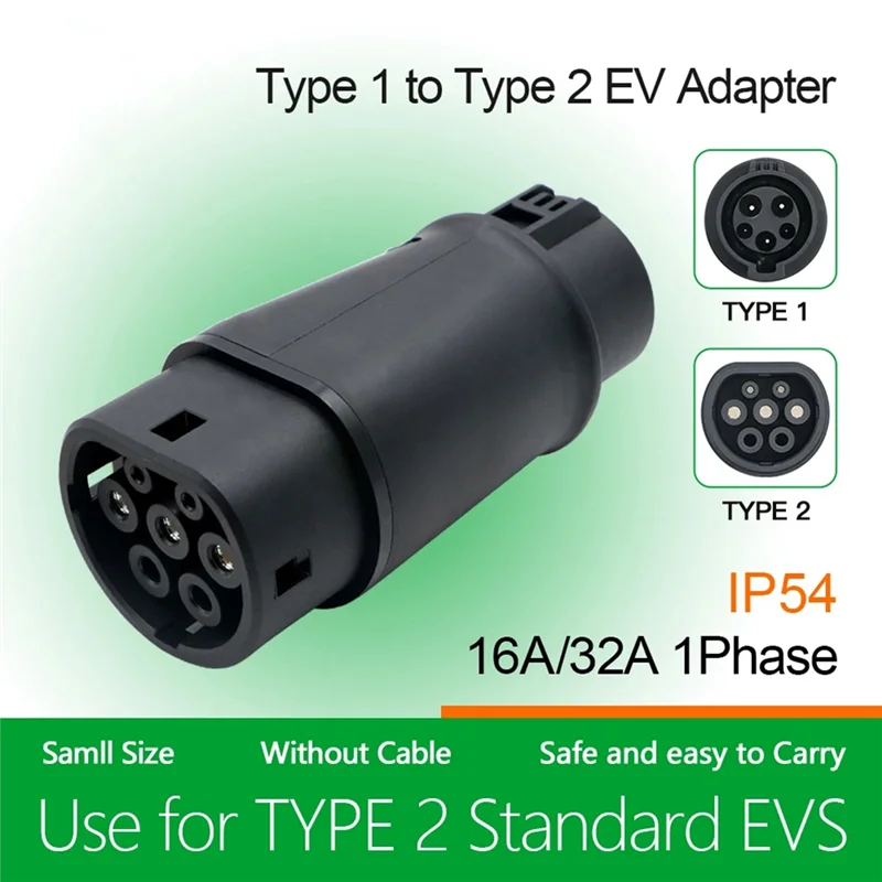 Премиум адаптер EVSE J1772 типа 1 на тип 2 Разъем для электромобиля Автомобильное зарядное устройство EV Разъем IEC62196-2 Адаптер для автомобилей
Премиум адаптер EVSE J1772 типа 1 на тип 2 Разъем для электромобиля Автомобильное зарядное устройство EV Разъем IEC62196-2 Адаптер для автомобилей