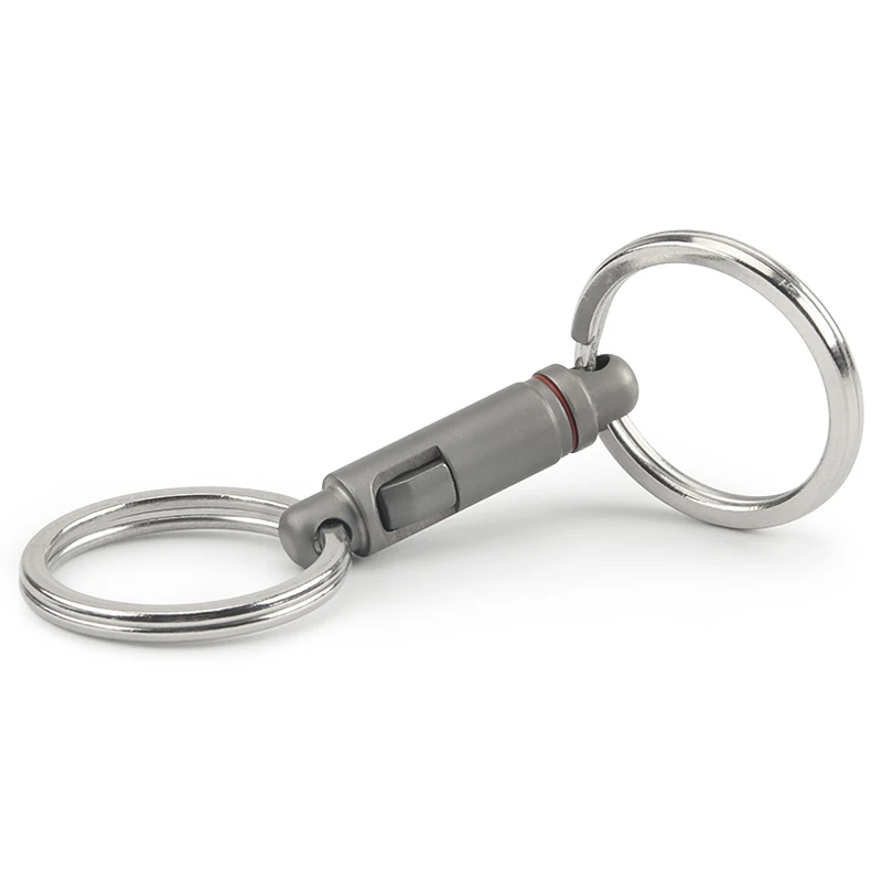 Titanium Buckle Keychain Accessories Titanium Alloy Quick Hook Buckle Outdoor Small Tool Elastic Fastener Keyring
Titanium Buckle Keychain Accessories Titanium Alloy Quick Hook Buckle Outdoor Small Tool Elastic Fastener Keyring