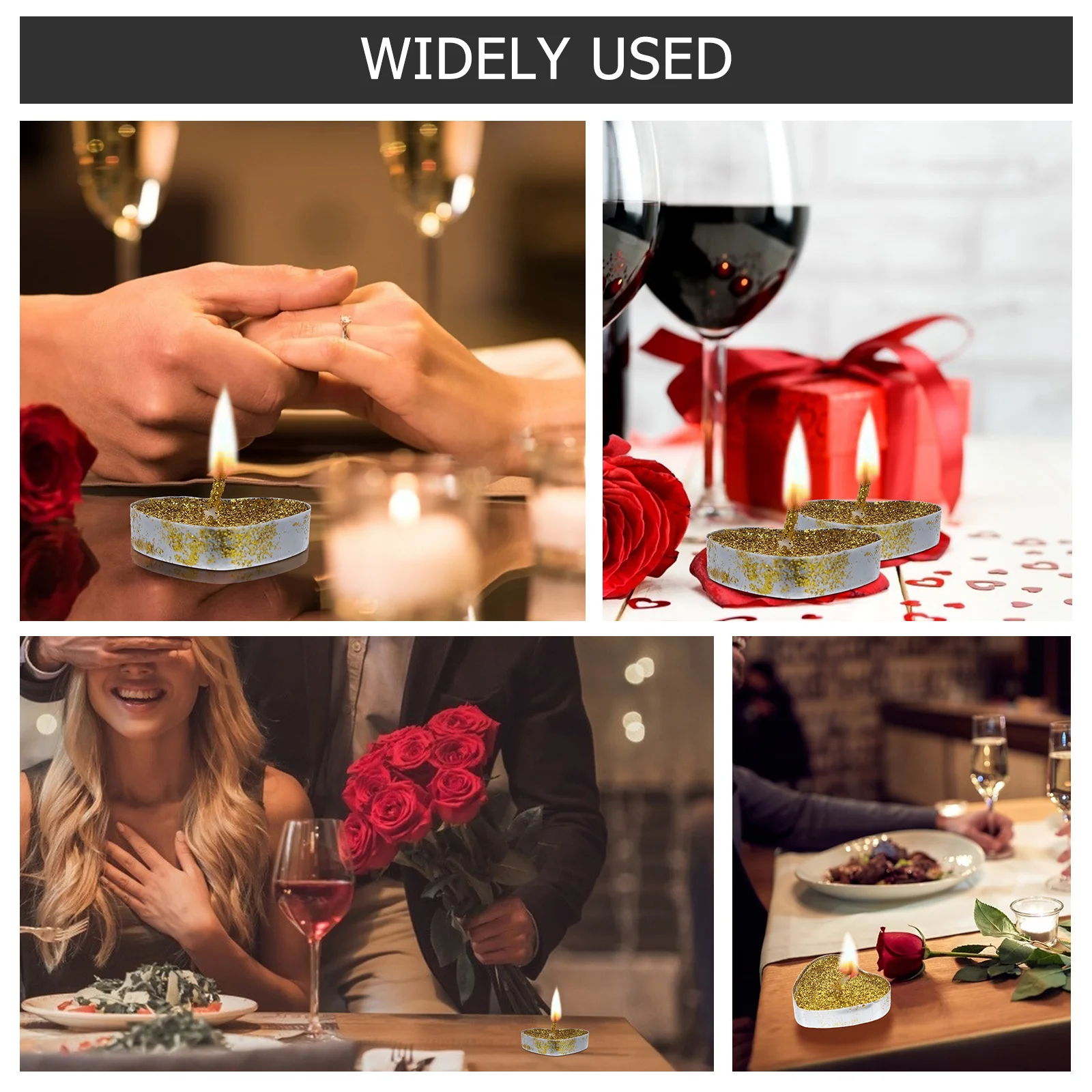 30Pcs Romantic Candles Heart Shaped Tealight Non Toxic Burn Longer for Evening Mood Light Decoration Heart Shape Candles
30Pcs Romantic Candles Heart Shaped Tealight Non Toxic Burn Longer for Evening Mood Light Decoration Heart Shape Candles