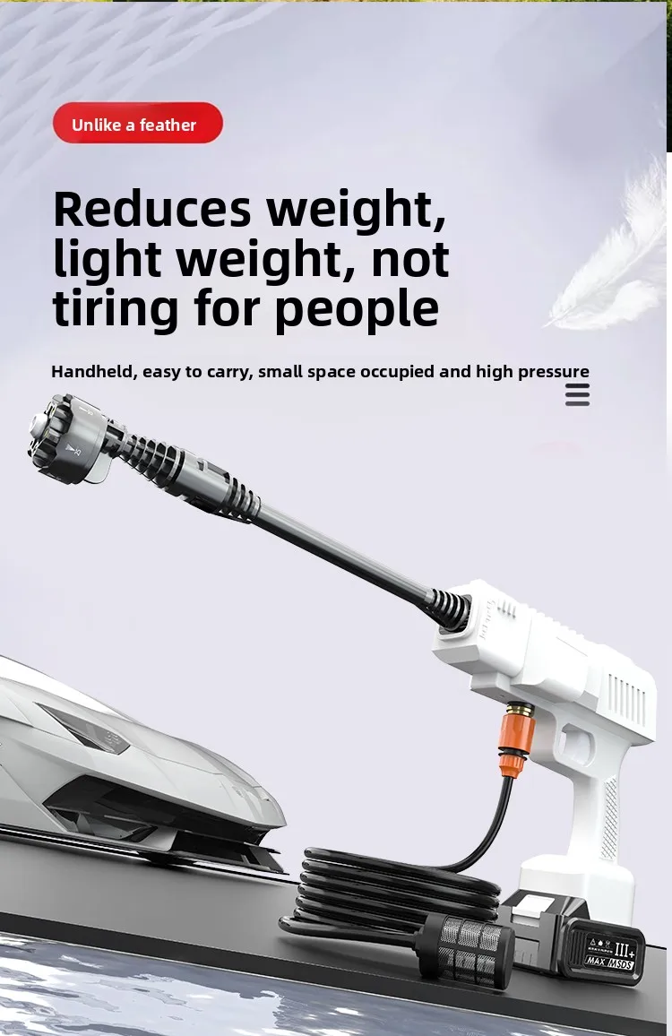 New wireless electric sprayer agricultural sprayer high pressure car wash
New wireless electric sprayer agricultural sprayer high pressure car wash