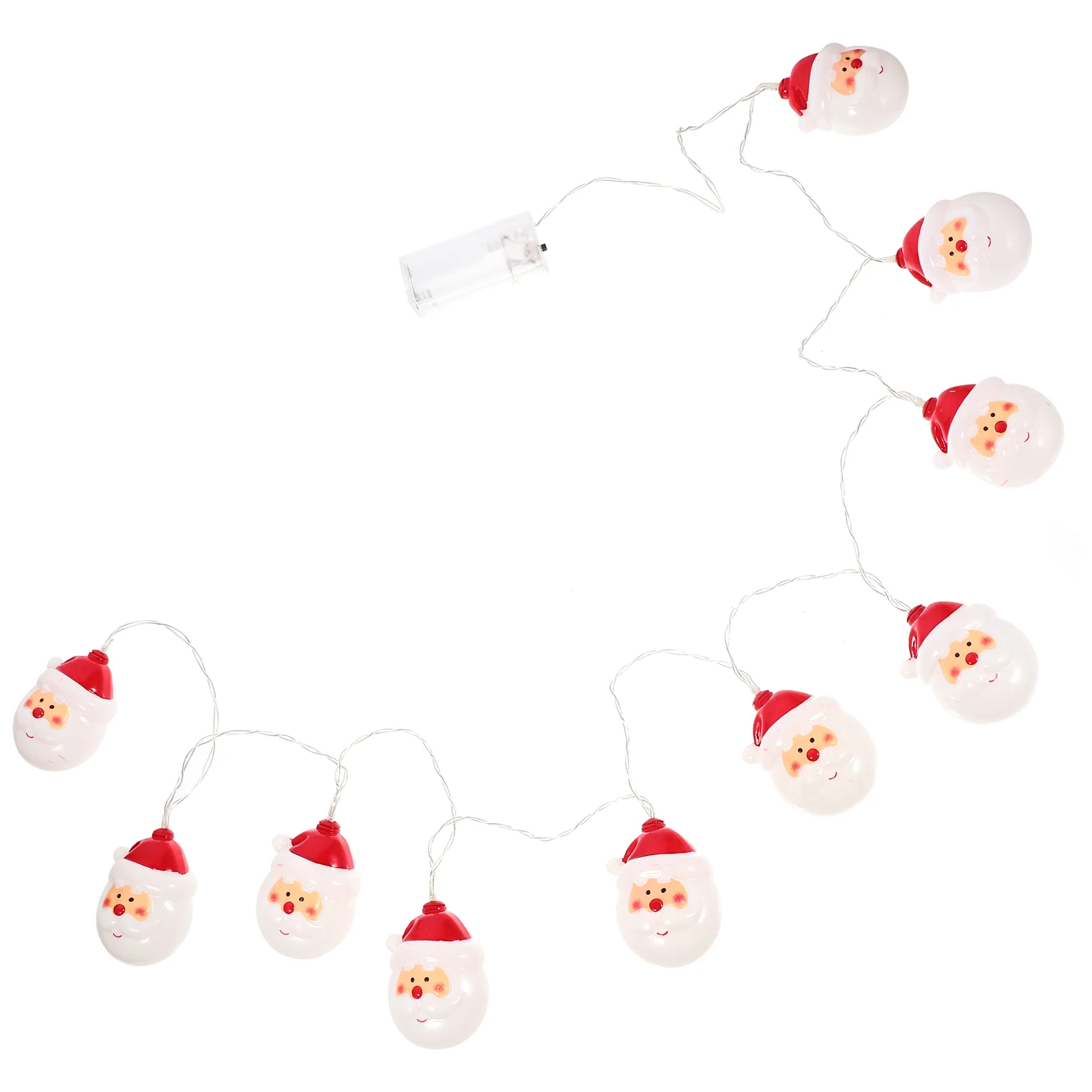 Christmas Santa Claus String Lights with 10 Led Lamps for Indoor and Outdoor Decorations 05W White Light
Christmas Santa Claus String Lights with 10 Led Lamps for Indoor and Outdoor Decorations 05W White Light