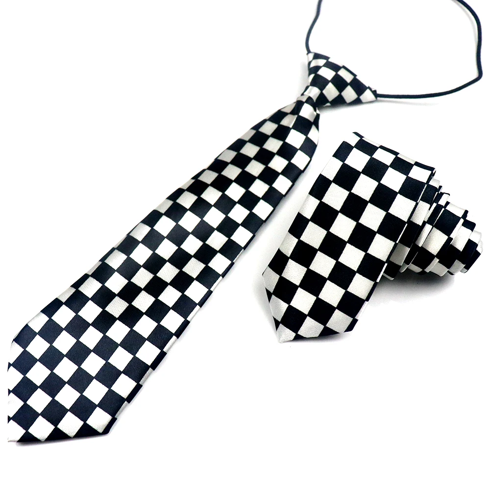 Narrow Polyester Black Simple Neckties For Men Women Skinny Slim Lazy Ties Kids Students Casual Shirt Carvat Checkered Ties Gift
Narrow Polyester Black Simple Neckties For Men Women Skinny Slim Lazy Ties Kids Students Casual Shirt Carvat Checkered Ties Gift