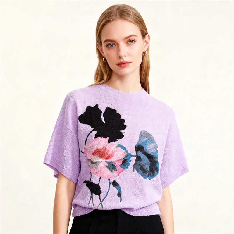 Miyake Premium Pressed Pleated Printed Pleated T-Shirt Women's 2026 Summer New Style Versatile Short-Sleeved Top Women
Miyake Premium Pressed Pleated Printed Pleated T-Shirt Women's 2026 Summer New Style Versatile Short-Sleeved Top Women