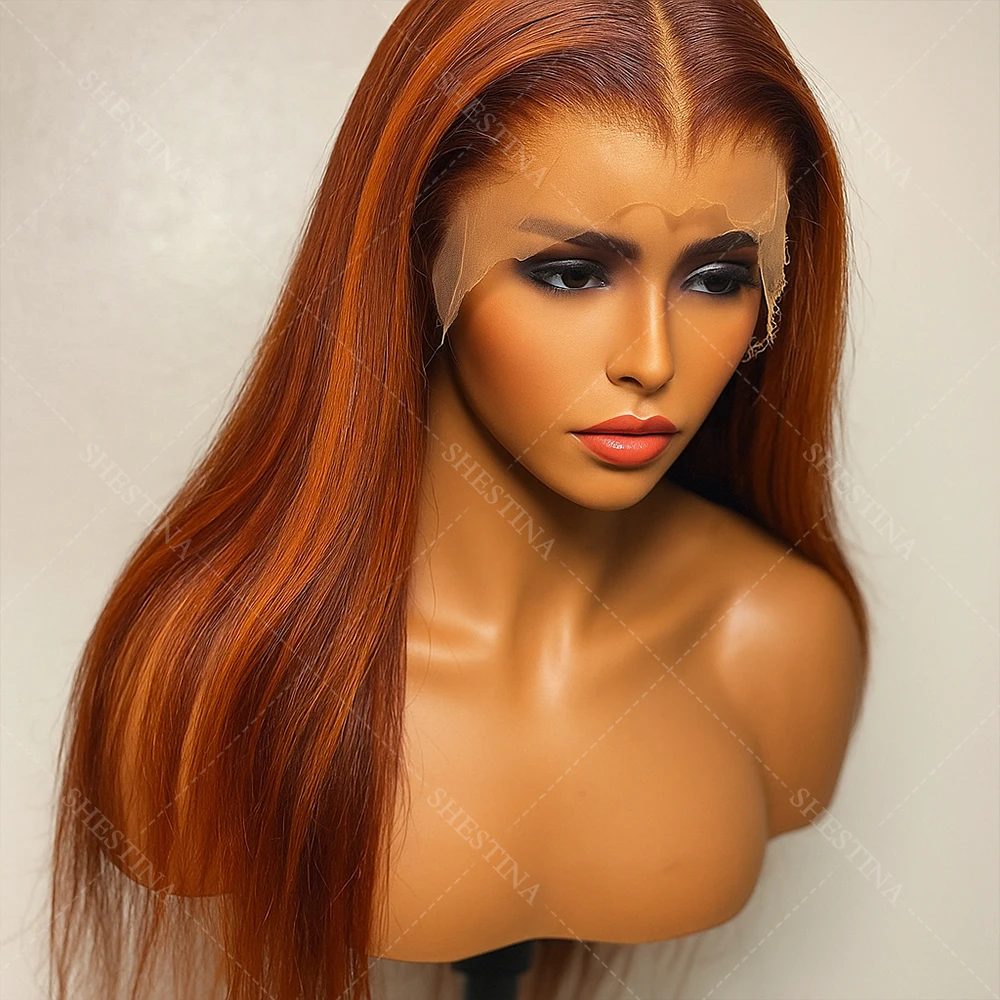 # 4/350 Длинный шелковистый прямой рыжий с коричневым мелированием парик из человеческих волос 5x5 Omber Red Copper Lace Front Бесклеевые парики wear and go
# 4/350 Длинный шелковистый прямой рыжий с коричневым мелированием парик из человеческих волос 5x5 Omber Red Copper Lace Front Бесклеевые парики wear and go