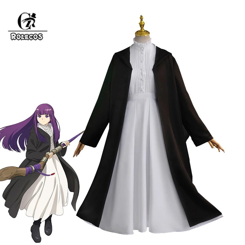 ROLECOS Anime Sousou no Frieren Fern Cosplay Costume Frieren Beyond Journey's End Women Dress Halloween Carnival Suit Full Set
ROLECOS Anime Sousou no Frieren Fern Cosplay Costume Frieren Beyond Journey's End Women Dress Halloween Carnival Suit Full Set