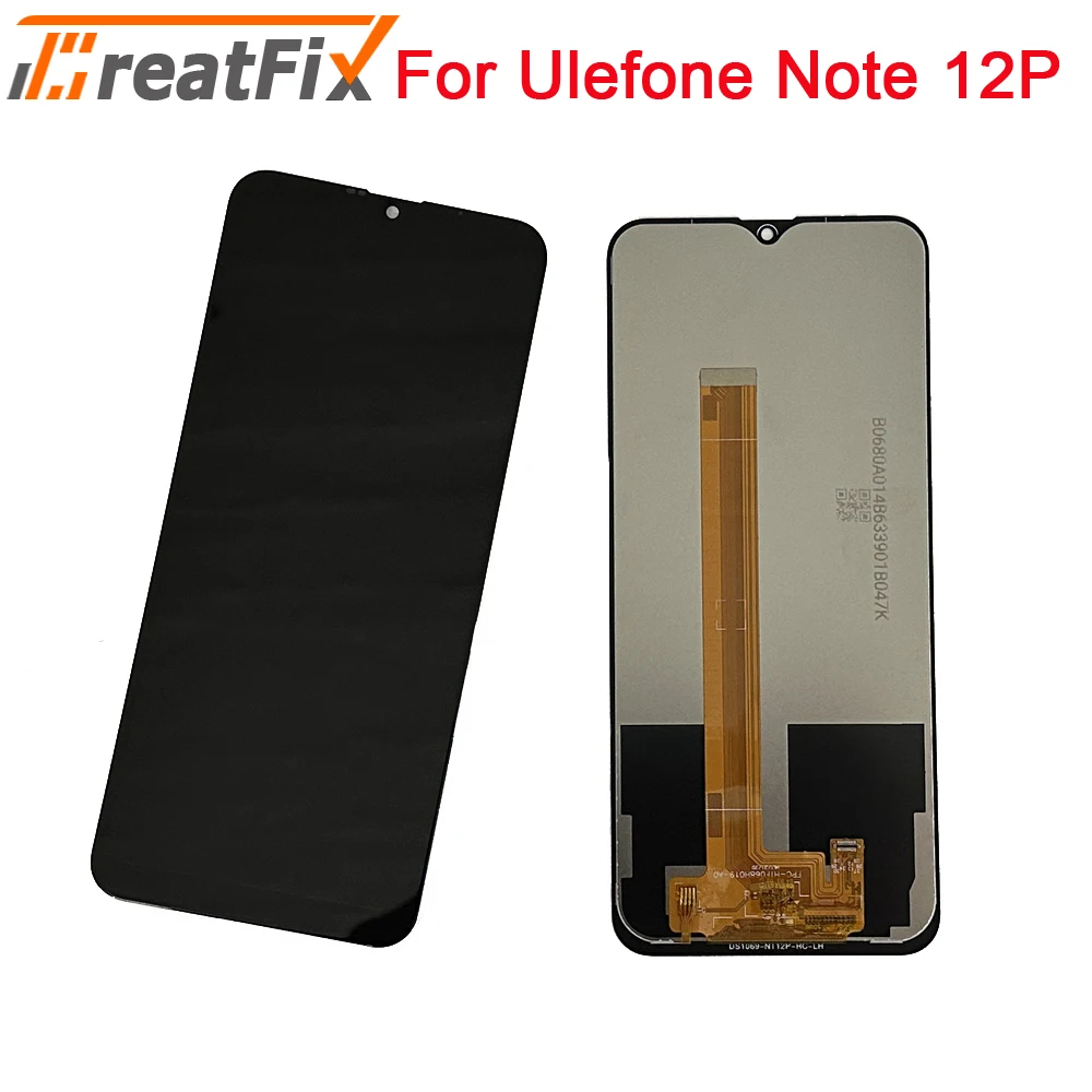 New 6.82 Tested For Ulefone Note 12P LCD Full Display Screen Assembly Touch Screen Digitizer Replacement LCD Note12P Display
New 6.82 Tested For Ulefone Note 12P LCD Full Display Screen Assembly Touch Screen Digitizer Replacement LCD Note12P Display