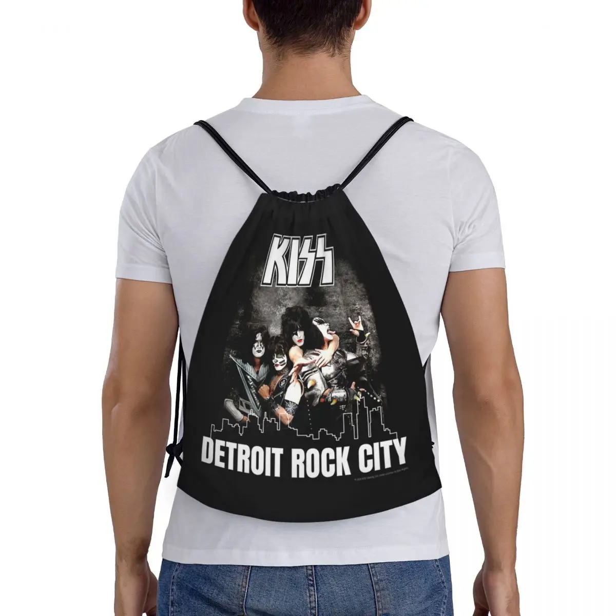 Kiss Band Detroit Rock City Backpacks Multi-function Portable Drawstring Bags Shoes Bag Book Bags For Man Woman Students
Kiss Band Detroit Rock City Backpacks Multi-function Portable Drawstring Bags Shoes Bag Book Bags For Man Woman Students
