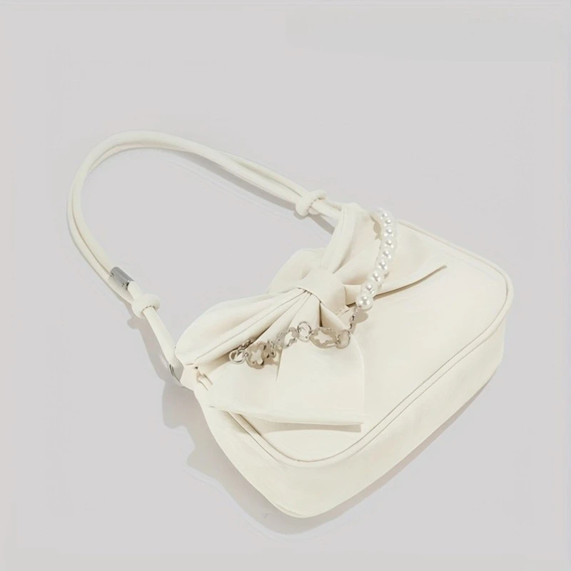 Women's New Design Shoulder Bag with Bow Knot Underarm Bag Unique Niche Style High Sense Fashion Crossbody Bag
Women's New Design Shoulder Bag with Bow Knot Underarm Bag Unique Niche Style High Sense Fashion Crossbody Bag