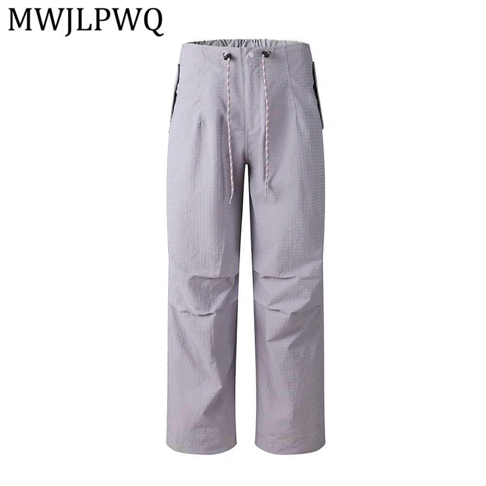 MWJLPWQ Solid Color Functional Trousers For Men Street Trendy Vibe Adjustable Cuffs Pleated Paratrooper Straight-Leg Pants 16021
MWJLPWQ Solid Color Functional Trousers For Men Street Trendy Vibe Adjustable Cuffs Pleated Paratrooper Straight-Leg Pants 16021