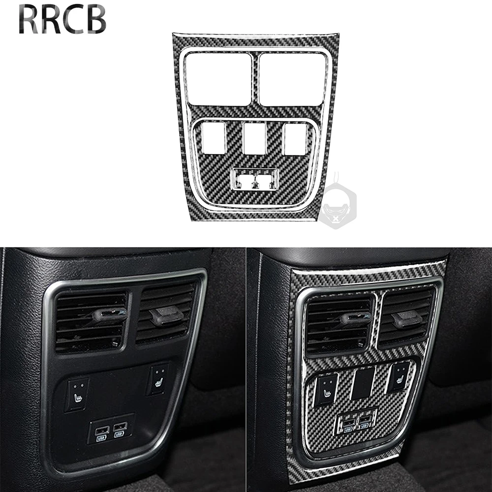 For Dodge Charger 2015-up Real Carbon Fiber Car Interior Decal Auto Rear Center Air Outlet Vent USB Panel Trim Strip Sticker LHD
For Dodge Charger 2015-up Real Carbon Fiber Car Interior Decal Auto Rear Center Air Outlet Vent USB Panel Trim Strip Sticker LHD