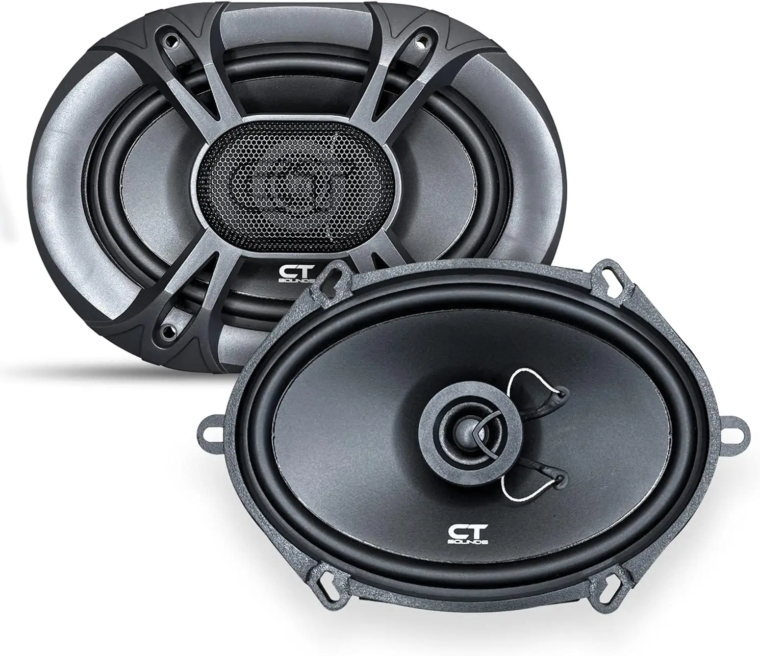 5x7 Inch Coaxial Car Speakers, 160 Watts Max Power, Pair for Enhanced Audio
5x7 Inch Coaxial Car Speakers, 160 Watts Max Power, Pair for Enhanced Audio