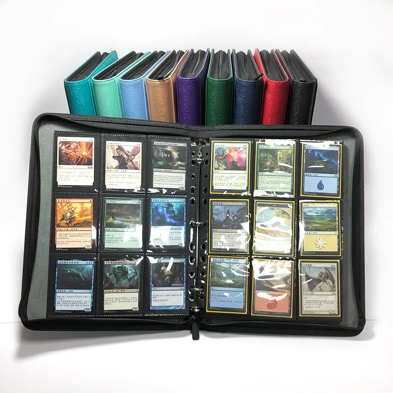 2025 Premium PU Leather Zipper Storage 3-Ring Album Card Collection Card Package Apply To 9 Pockets Page DIY Binder
2025 Premium PU Leather Zipper Storage 3-Ring Album Card Collection Card Package Apply To 9 Pockets Page DIY Binder