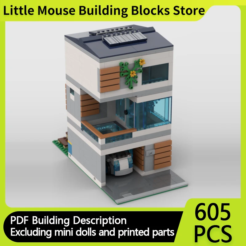 City Street View Model MOC Building Bricks Family Residential House Modular Technology Gifts Holiday Assemble Children Toys Suit
City Street View Model MOC Building Bricks Family Residential House Modular Technology Gifts Holiday Assemble Children Toys Suit