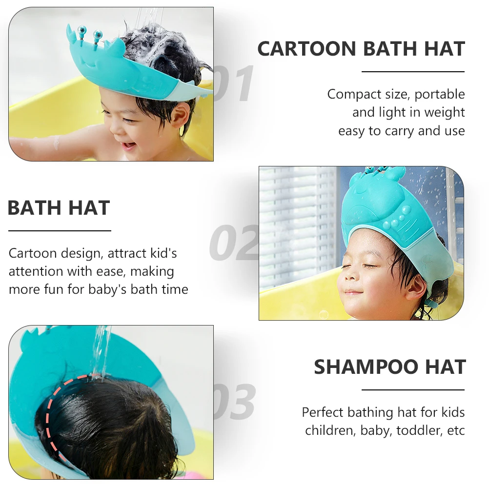 Baby Shampoo Cap Kids Hair Washing Hat Cartoon Bathing Sun Protection Waterproof Shower Caps For Toddler Baby Boy Girl
Baby Shampoo Cap Kids Hair Washing Hat Cartoon Bathing Sun Protection Waterproof Shower Caps For Toddler Baby Boy Girl